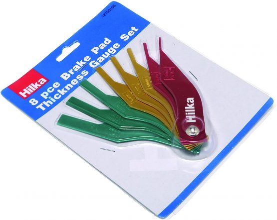 Hilka 12700108 8 PCE Brake Pad Thickness Gauge Set - Image 2