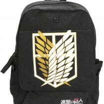 Coolchange Attack on Titan Canvas Backpack with Awareness TRUPP Coat of Arms