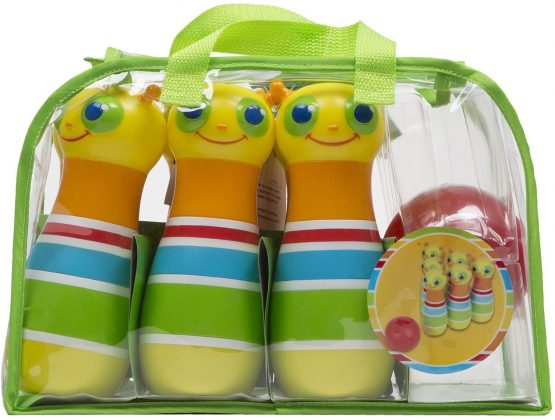 Melissa & Doug Sunny Patch Giddy Buggy Bowling Action Game - 6 Bug Pins, 1 Plastic Ball
