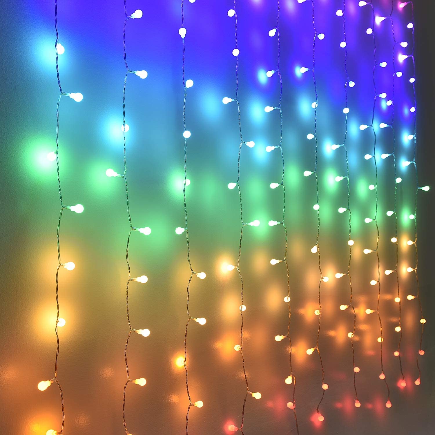 Fairy Lights Led Curtain Lights String Lights Outdoor Garden Gazebo ...