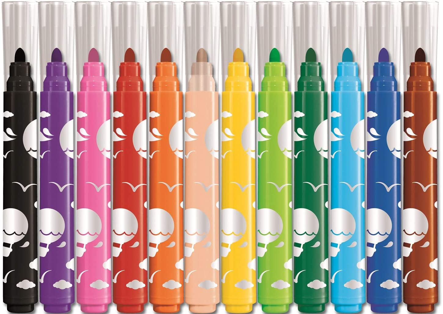 Maped Color'Peps My First Jumbo Colouring Felt Pens For Toddlers and Children Age 1+ - Image 2