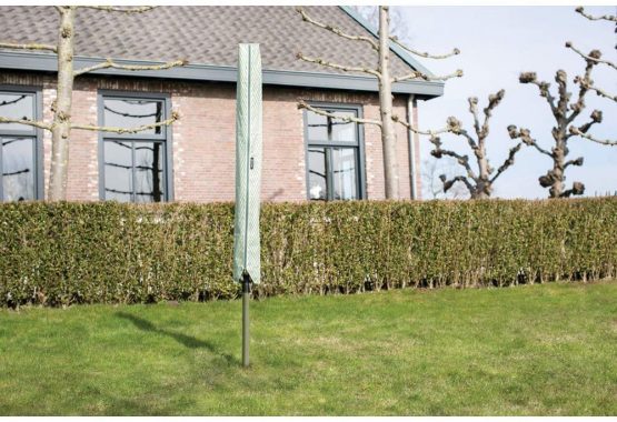 Brabantia Protective Cover for Rotary Dryer Washing Lines (Leaf Green) Weather-resistant Zip-Up Sleeve for all Brabantia Rotaries - Image 4
