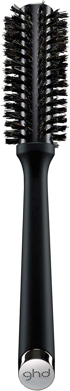 ghd Natural Bristle Radial Hair Brush Size 1 (28mm), Black