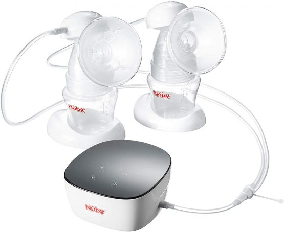 Nuby Ultimate Electric Breast Pump, can be used as a Double or Single Breastfeeding Pump
