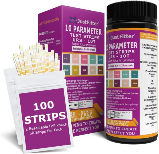 UTI Urine Test Strips. Urinary Tract Infection Strip. Simple, Fast and