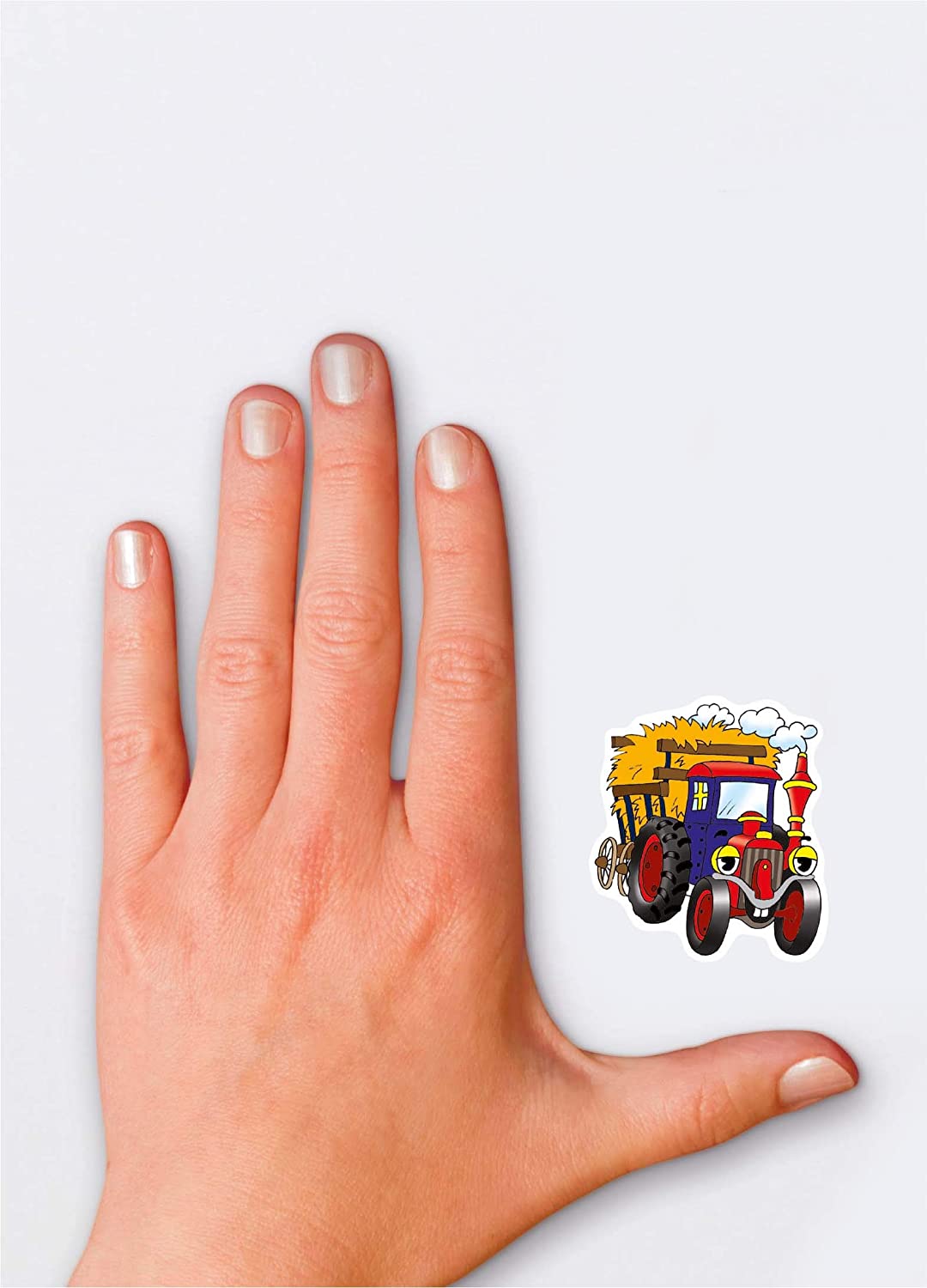 AVERY Zweckform 524 Sticker for Children (Boys, Children's Stickers, Football, Tractor, Pirates, Cars - Image 3