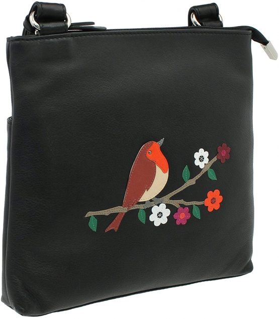 Mala Leather Robin Collection Leather Shoulder/Cross Body Bag 7173_97