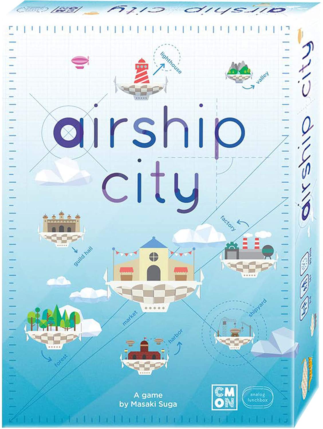 Cool Mini or Not Airship City, Multicoloured