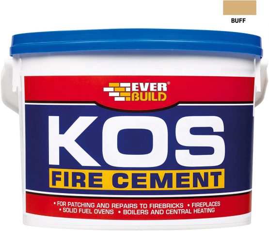 Everbuild KOS Fire Cement, Buff, 6 kg