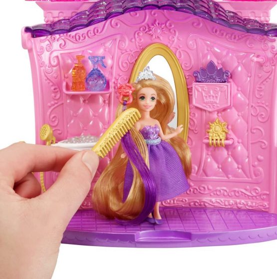 Mattel BDJ57 Disney Pr. Shimmer Style Salon Dressing Doll Accessories - Image 2