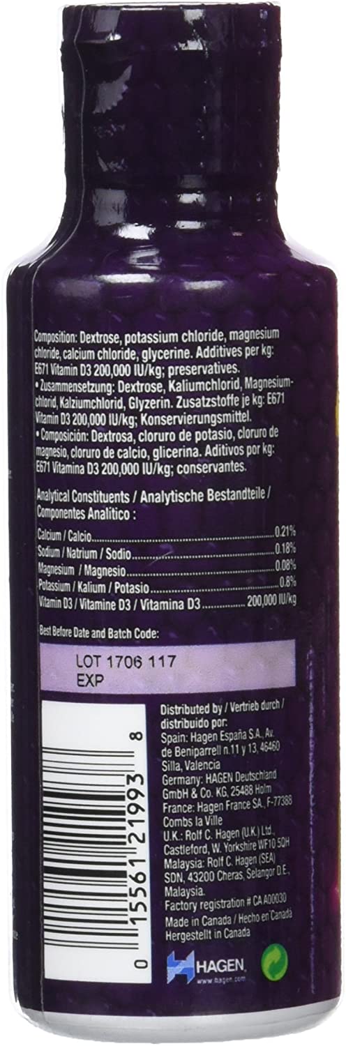 Exo Terra Electrolyte and Vitamin D3 Supplement 120 ml, Pink, 120 ml (1er Pack) - Image 2