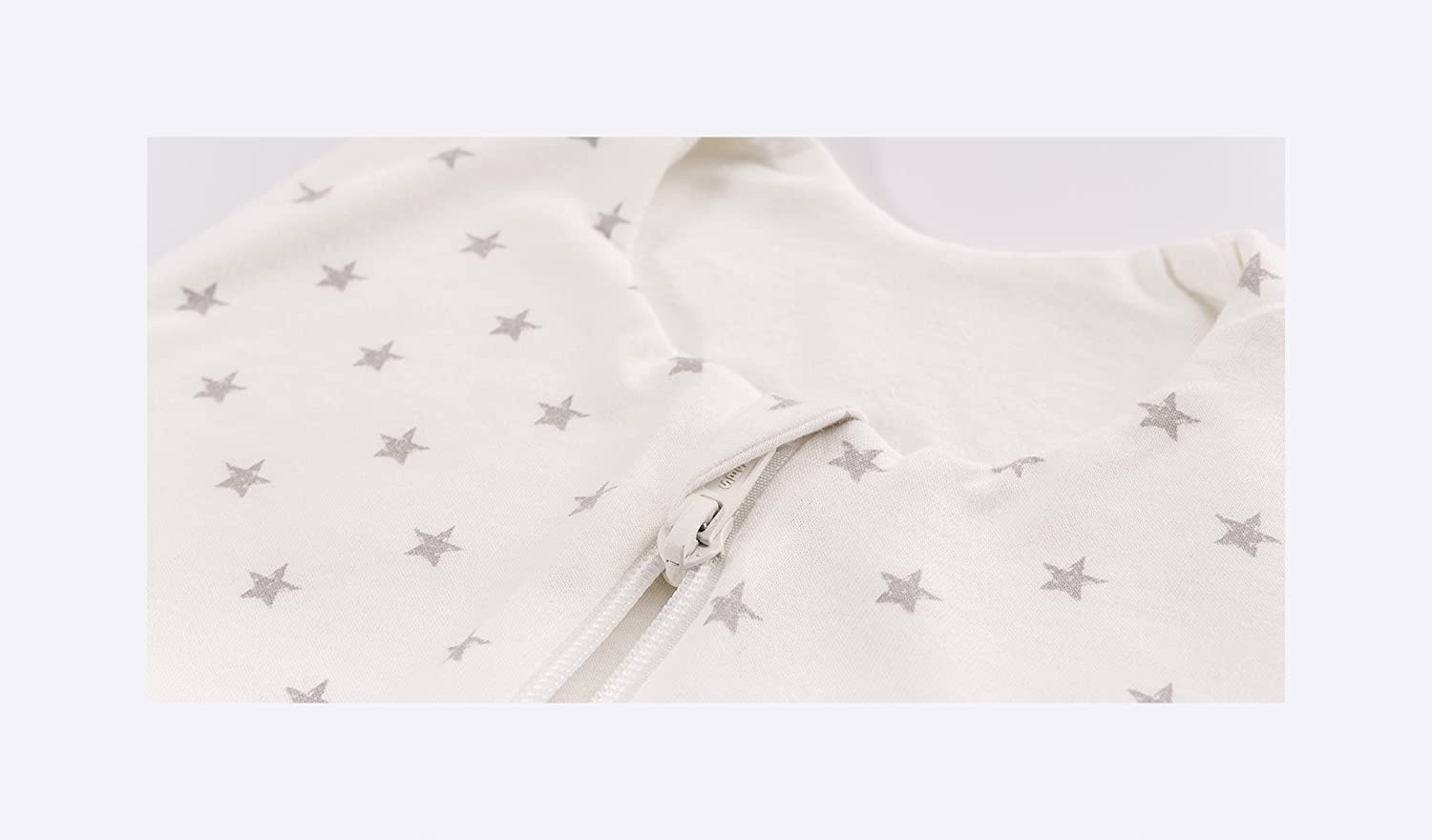 Träumeland Liebmich Stars Design Grey Size 110 cm Summer Sleeping Bag - Image 3