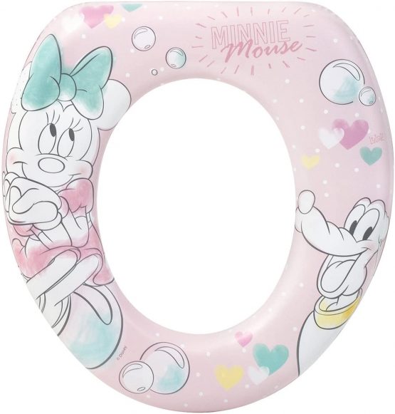 LULABI Disney Minnie Toilet Reducer Soft Tender Plastic and PVC