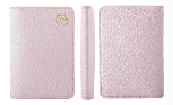 Passport Holder Cover, Lychii PU Leather Travel Wallet Case Organiser for Passport, Business Cards, Credit Cards, Boarding Passes (Pink Wallet) - Image 4