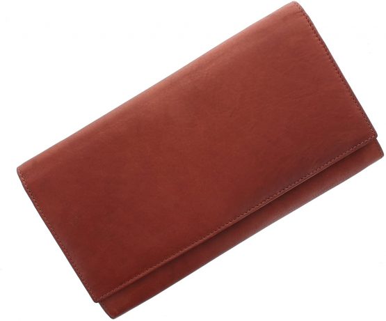 Visconti Leather Travel Organiser Wallet RFID Blocking 1179 Brown - Image 3