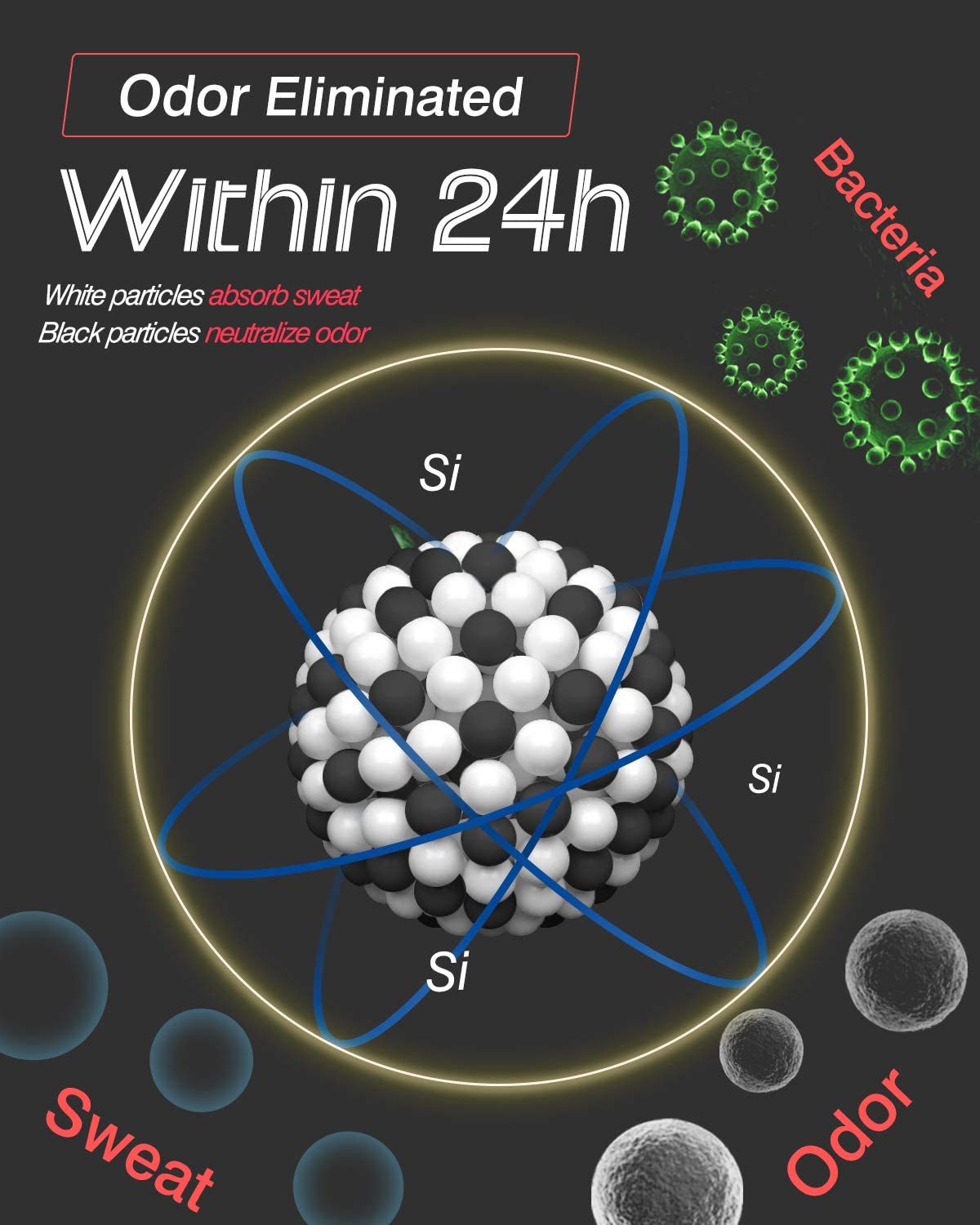 FO2RREST boxing glove deodoriser,Natural Odour Eliminator Freshener for