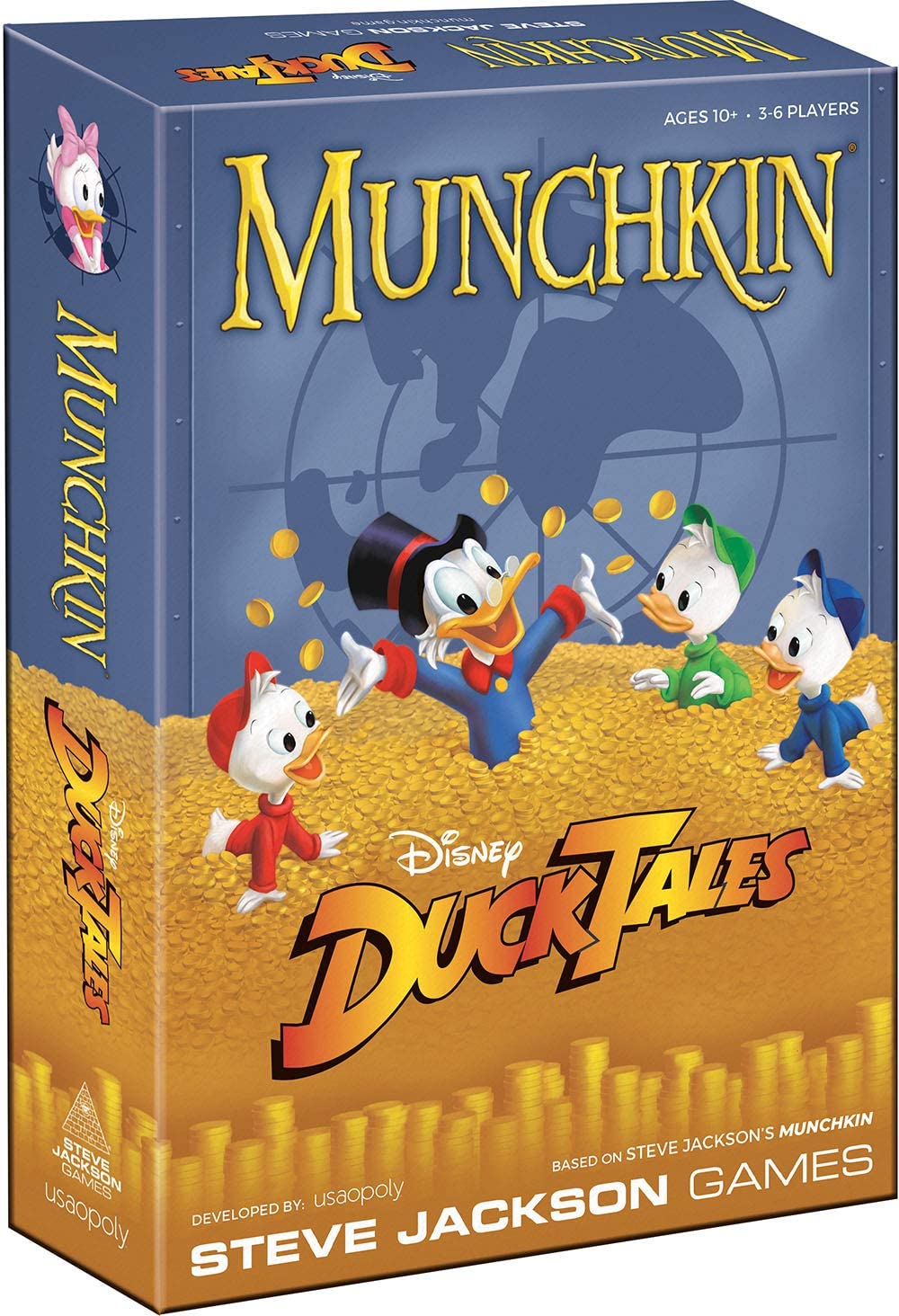 Steve Jackson Games - Munchkin: Ducktales - Board Game, Gold