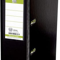 Elba A4+ MyColour Lever Arch File, 80 mm Spine, Black/Lime (1 Folder), Pack of 1 100081036