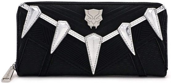 Loungefly Black Panther Faux Leather Zip Around Wallet