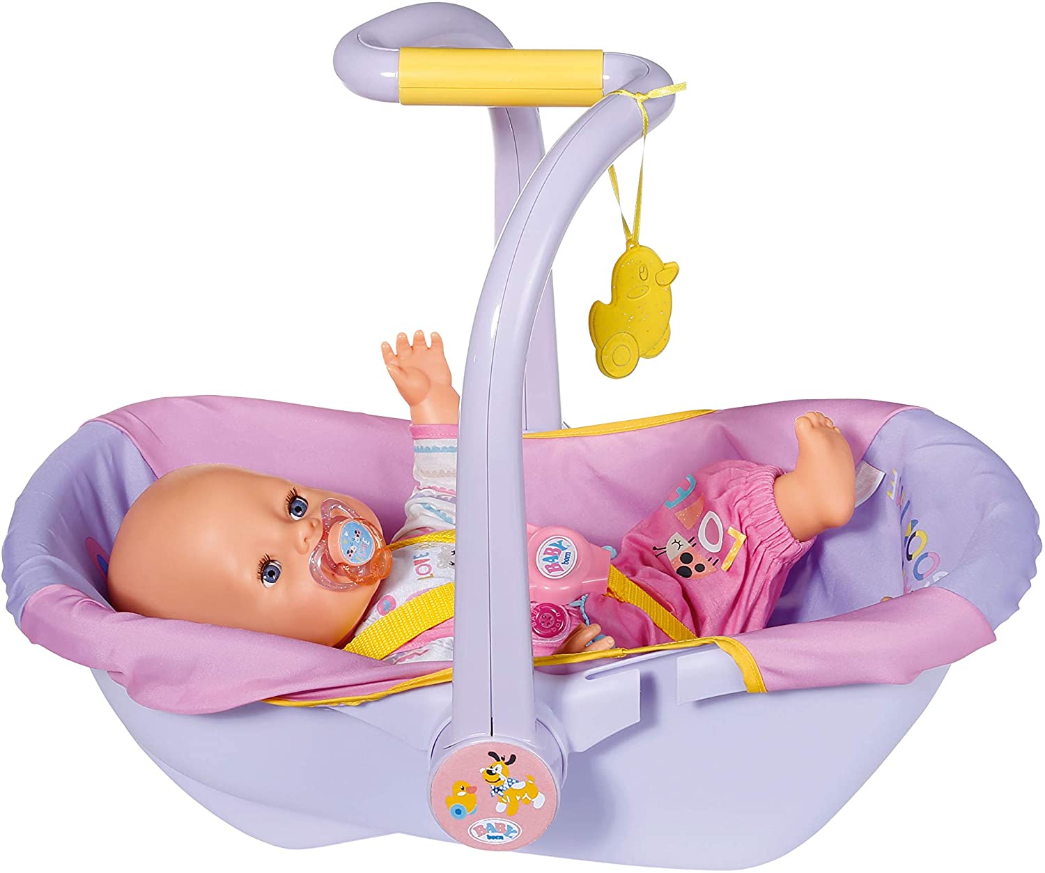 BABY born Comfort Seat for 43 cm Doll, With Clip-Together Seat Belts - Image 2