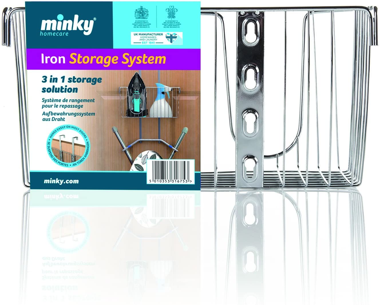 Minky Chrome Iron Storage System