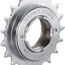 SunRace 19 Teeth Free Wheel for Chain - Chrome, 1/2 x 3/32 Inch