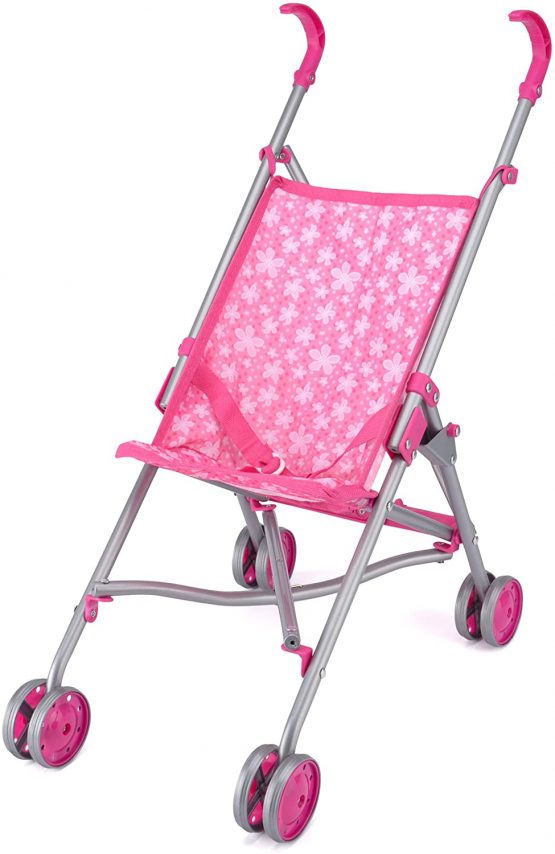 Toyrific Snuggles Dolls Buggy, Collapsible Dolls Stroller for Kids