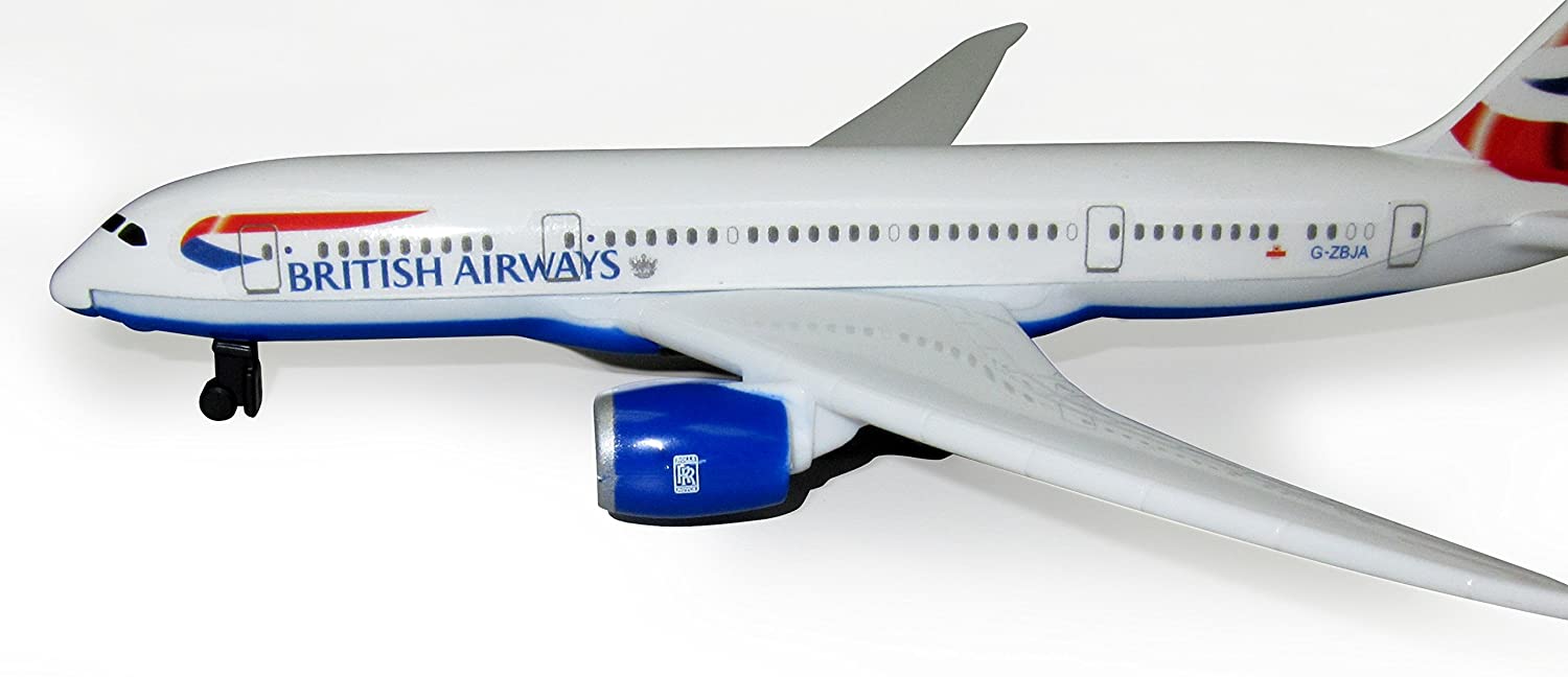 Daron RT6005A British Airways/B787 Plastic Model, Blue, 5 inches (L) x 5 inches (W) x 2 inches (H) - Image 4