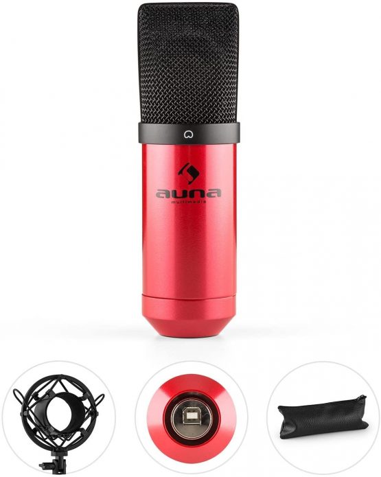 Auna Microphone Set auna MIC-900-RD auna MIC White - Image 4