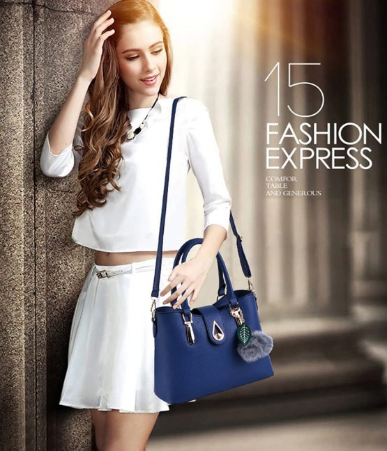 NICOLE&DORIS Fashion 3 PCS Bag Handbag Shoulder Women Bag Crossbody Totes Messenger Soft PU Leather - Image 2