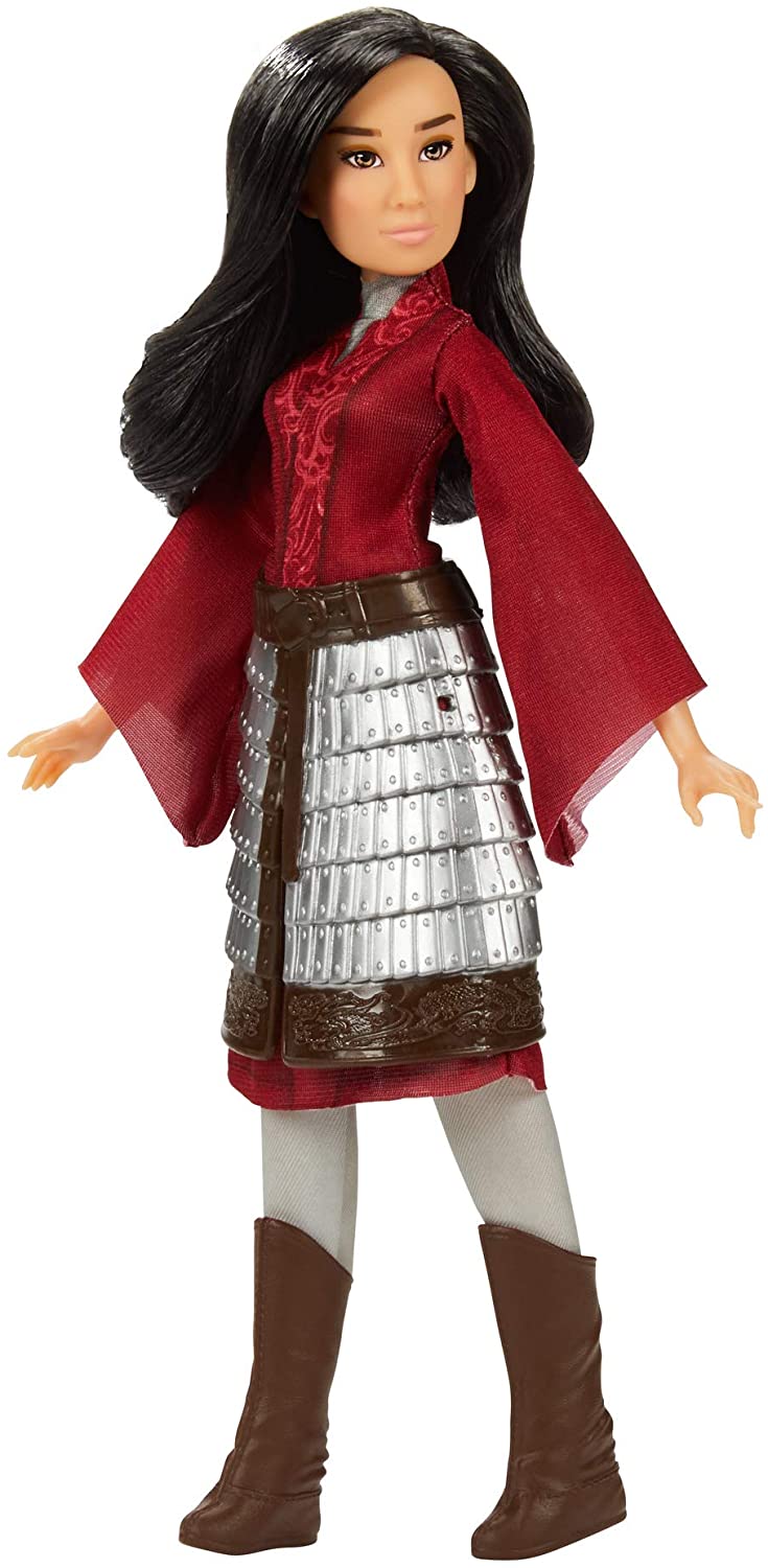 Disney Mulan Fashion Doll with Skirt Armour, Shoes, Trousers and Top, Inspired by Disney's Live-Action Film Mulan - Image 2