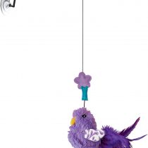 KONG - Connects Window Teaser - Colorful Bird for Enticing Cat Play (Assorted Colours)