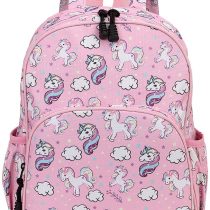 Backpack for Girls,RAVUO Cute Unicorn Toddler Backpack Lightweight Little Kids Backpack School Bag with Chest Strap