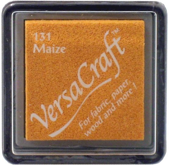 Versacraft vks-131 25 x 25 mm Small Fabric Cube Inkpad Corn