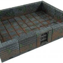 EnderToys Locking Dungeon Tiles - Masonry and Stone, Wargame Terrain for Tabletop 28mm Miniatures, 3D Printed Scenery