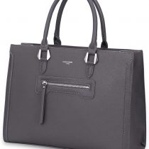 David Jones - Women's Large Top-Handle Handbag - Shopper Tote Bag PU Leather - Business Work School Satchel Briefcase - Big Capacity A4 Shoulder Crossbody Bag - Elegant Travel Student
