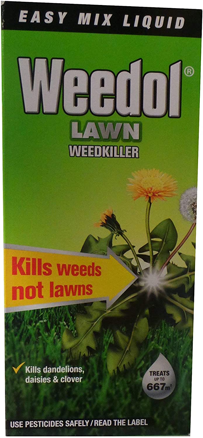 Weedol Lawn Weedkiller Easy Mix Liquid Concentrate 1L