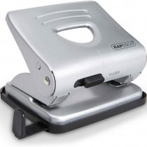 Rapesco 1029 825 2-Hole Metal Punch, 25 sheet Capacity, Silver