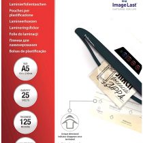 Fellowes ImageLast A5 125 Micron Laminating Pouch - (Pack of 25), 5396101