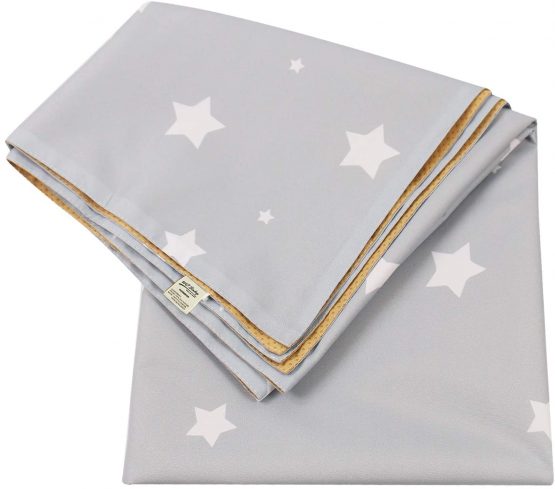 51” Splat Mat for Under High Chair/Arts/Crafts, Womumon Washable Spill Mat Waterproof Anti-Slip Floor Splash Mat, Portable Play Mat and Table Cloth (Star) - Image 3