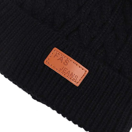 Baby Pom Pom Hat Infant Winter Hats Toddler Winter hat Crochet Fur Hairball Beanie Cap Baby Boys Girls Hat - Image 3