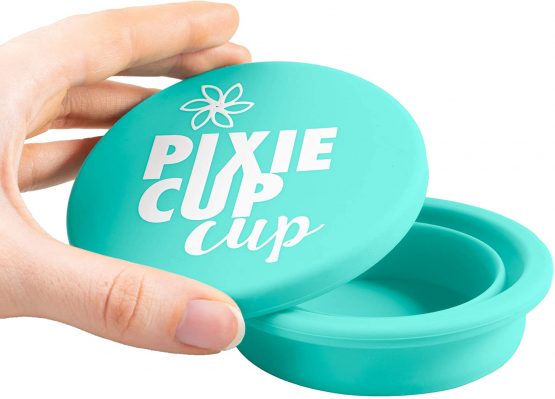 Public Restroom Carry Menstrual Cup - Case Holder for Wash - Collapsible Silicone Cleaner Container to Boil, Sterilize and Store Your Period Cups - Microwavable Friendly - Foldable for Travel - Image 4