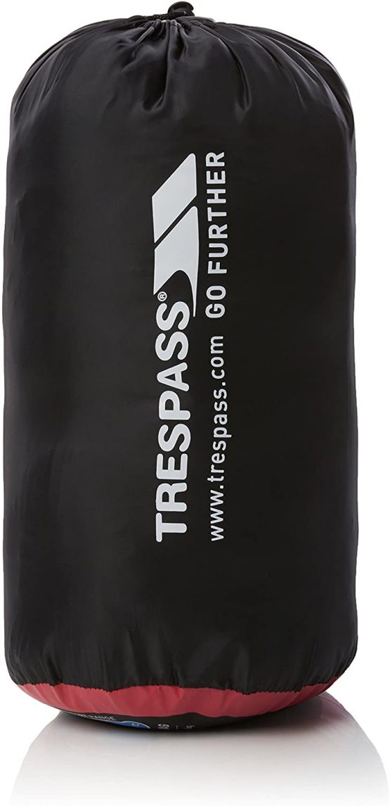 Trespass Mens & Ladies Envelope Unisex Three Season Sleeping Bag Two Way Zipper - Image 3