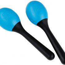 Nino Percussion NINO569SB Plastic Egg Maracas, Pair, Sky Blue