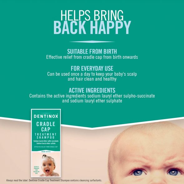 Dentinox Cradle Cap Treatment Shampoo for Babies BigaMart