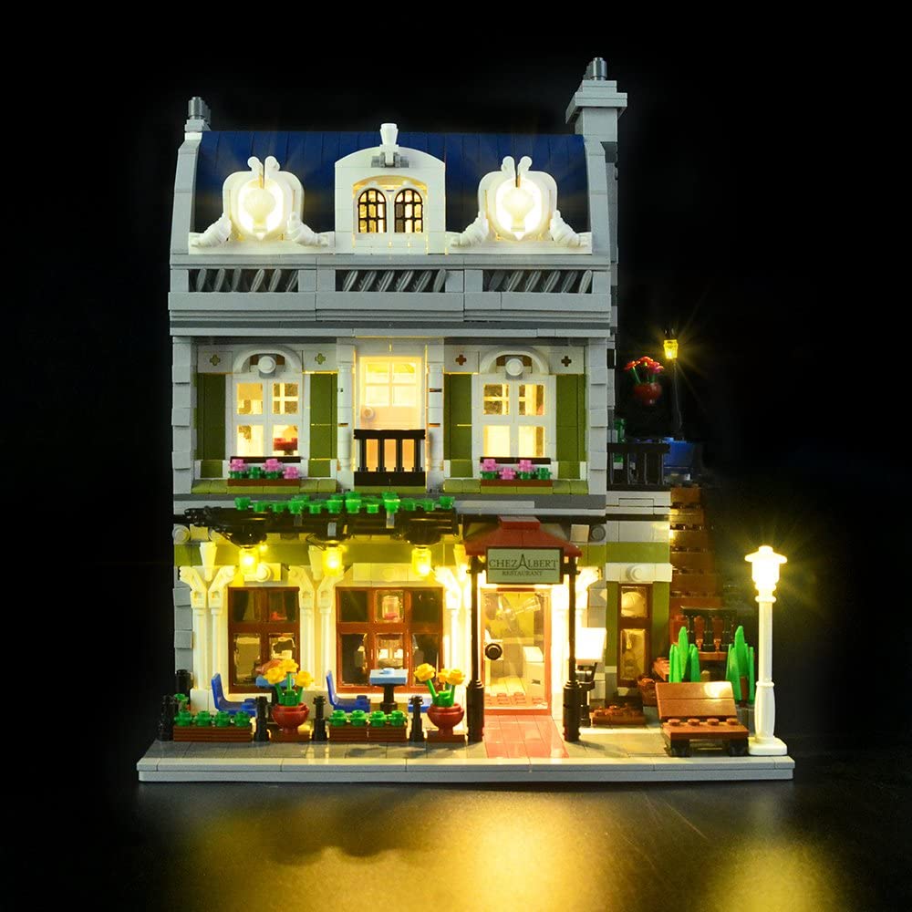 LIGHTAILING Light Set For (Parisian Restaurant) Building Blocks Model