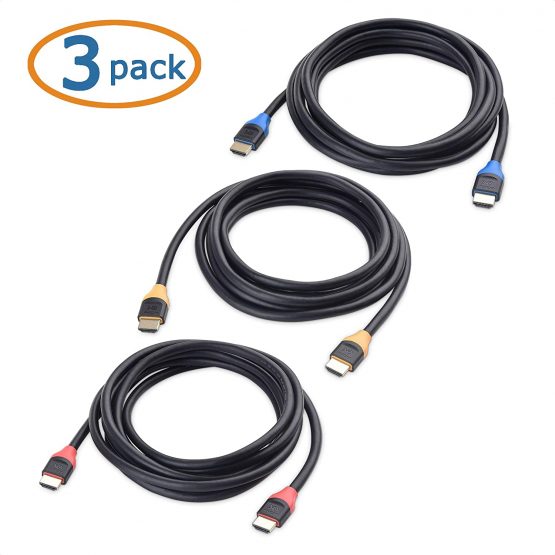 Cable Matters 3-Pack 48Gbps Ultra HD 8K HDMI Cable 3m with 8K 120Hz Video and HDR Support for PS5, Xbox Series X/S, RTX3080 / 3090, RX 6800 / 6900, Apple TV, and More - 3 Metres - Image 2