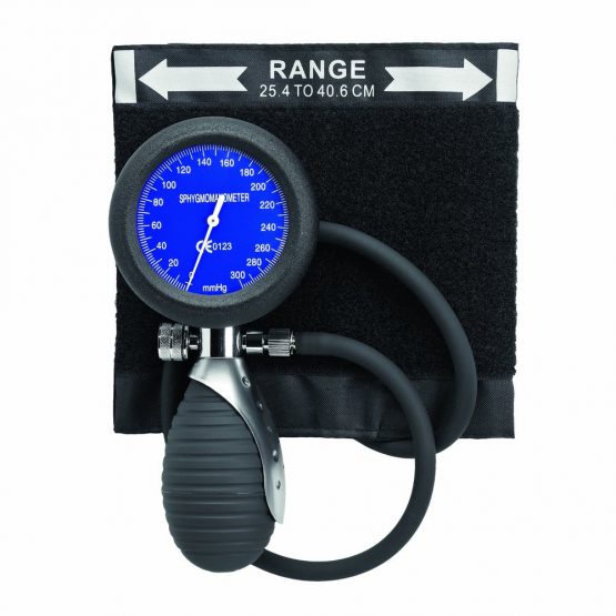 Timesco D05.160 Aneroid Sphygmomanometer, Coral Shock Proof, Palm Held