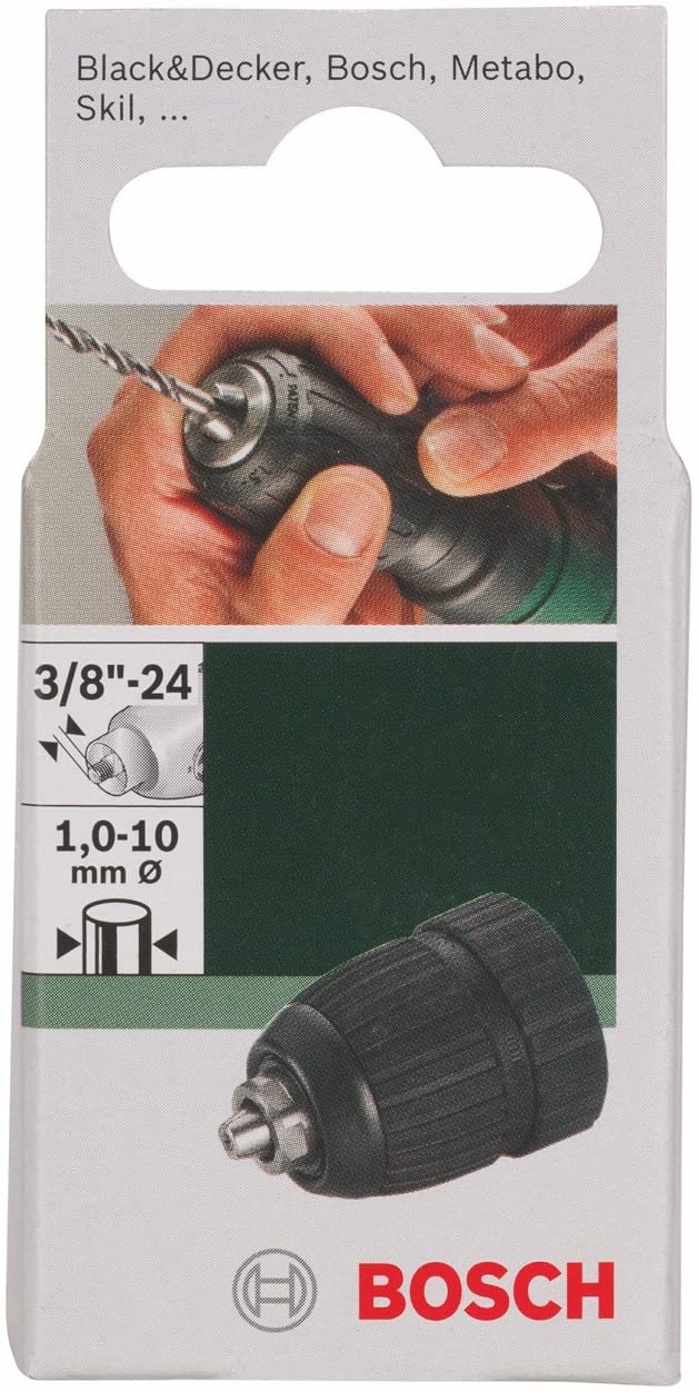 Bosch 2609255706 1-10mm 3/8-inch x 24-Thread Keyless Chuck - Image 2
