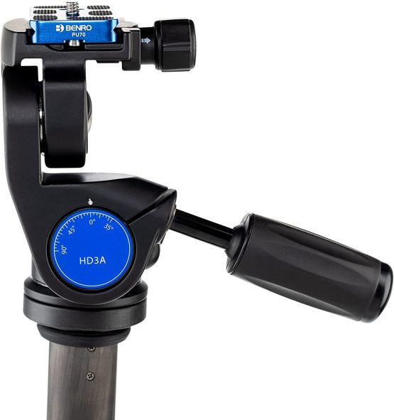 Benro HD3A 3-way Pan Head (HD3A) - Image 3